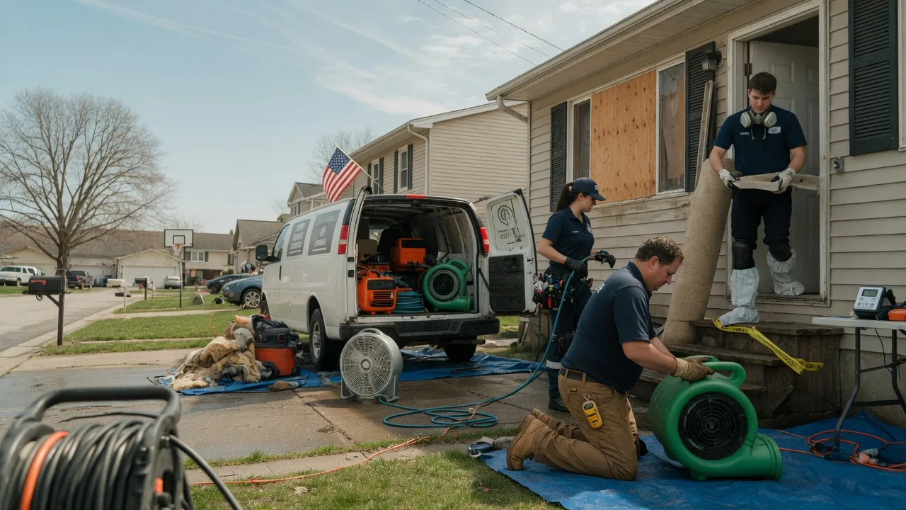 Water Damage Restoration in Smoaks, SC near me